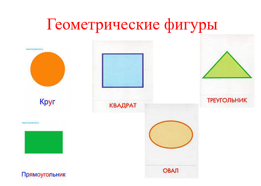 Картинки круг квадрат треугольник овал прямоугольник